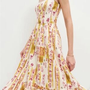 Reformation Bucatini Linen Dress Size 4